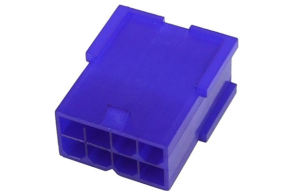 mod/smart VGA Power Connector 8Pin Buchse - UV Purple