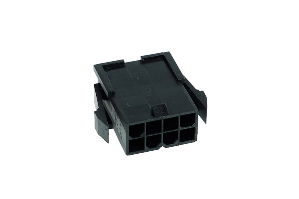 Phobya ATX Power Connector 8Pin Buchse inkl. 8 Pins - Black