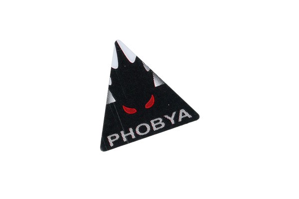 Phobya Sticker Alu Dreieckig