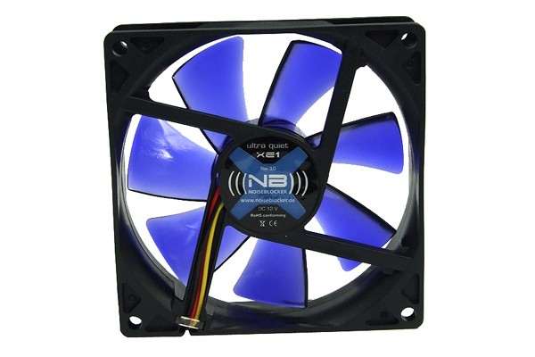 Noiseblocker NB-BlacksilentFan XE1 Rev. 3.00 ( 92x92x25mm )
