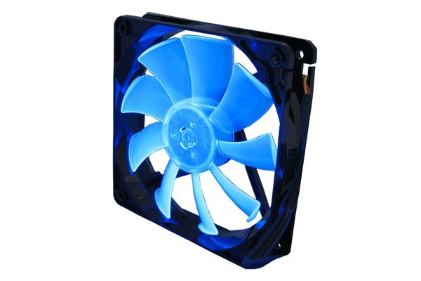 GELID Solutions Gamer Fan-1500 RPM 25 dBA WING 12 UV BLUE ( 120x120x25mm )