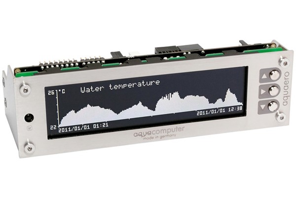 B-Ware Aquacomputer aquaero 6 PRO USB Fan-Controller, Grafik-LCD